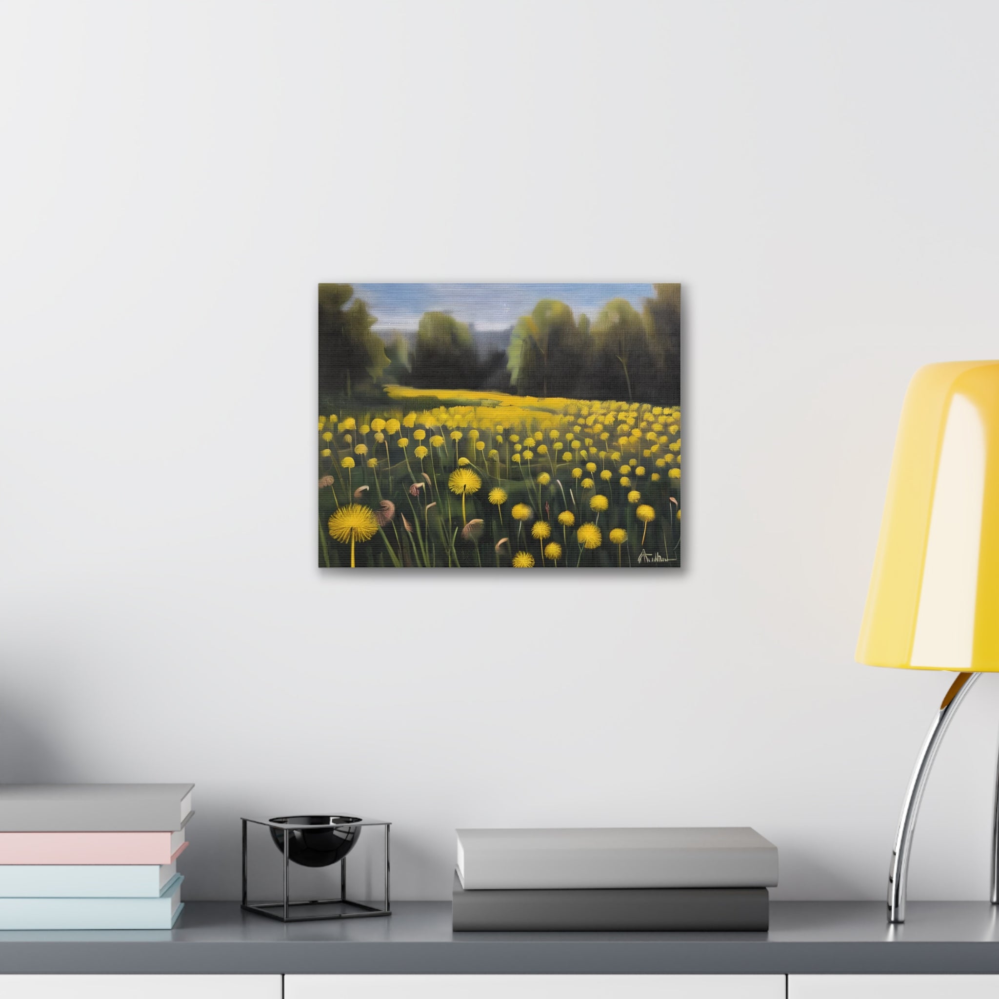 Dandelion Canvas Wall Art