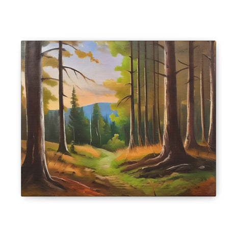 Canvas Wall Art with Trees