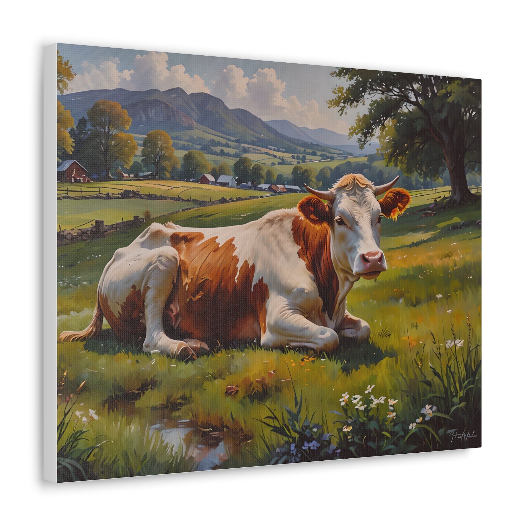 Canvas Wall Art Cows