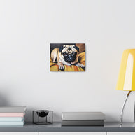 Pug Dog Pug Canvas Wall Art