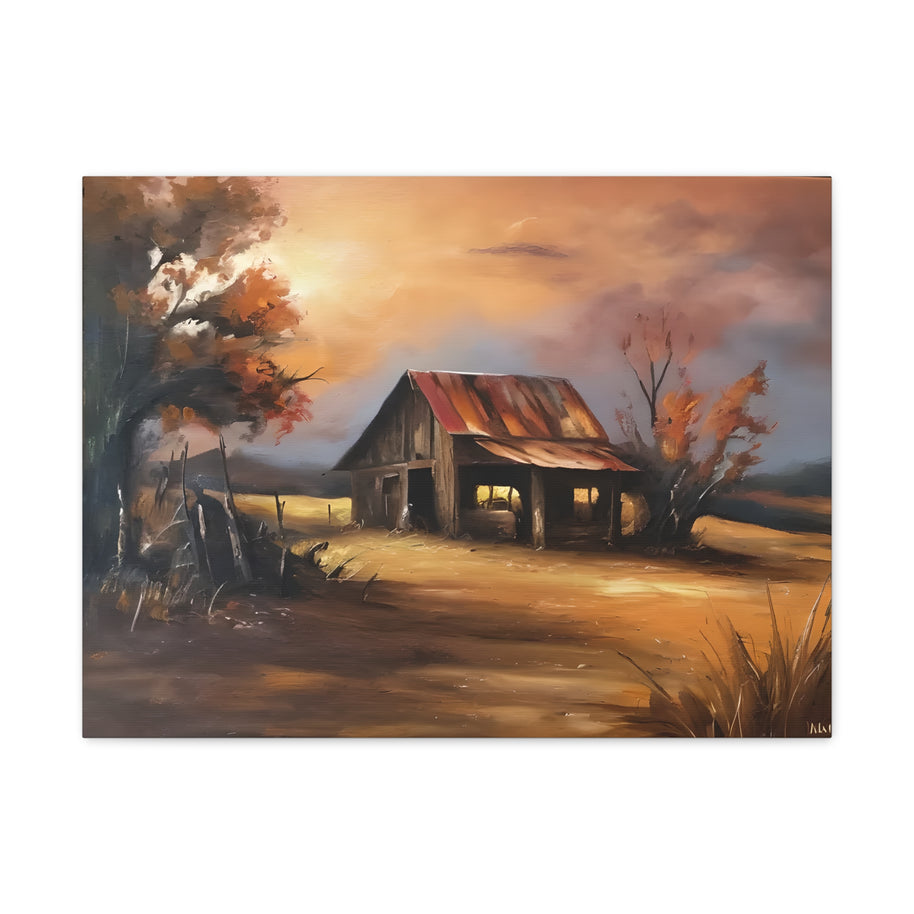 Rustic Canvas Wall Art