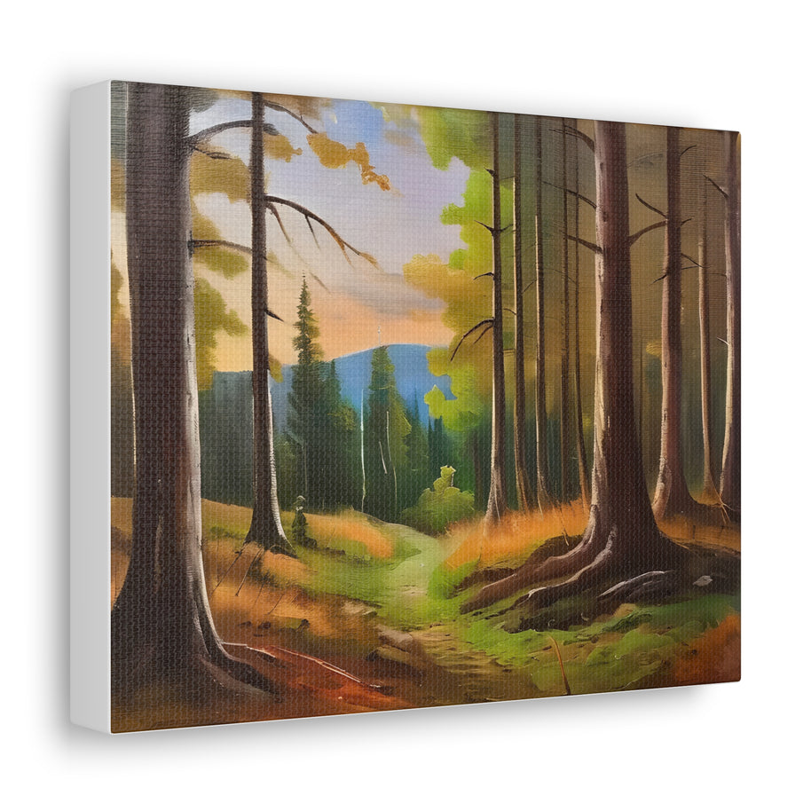 Canvas Wall Art with Trees