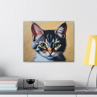 Cat Wall Art Canvas