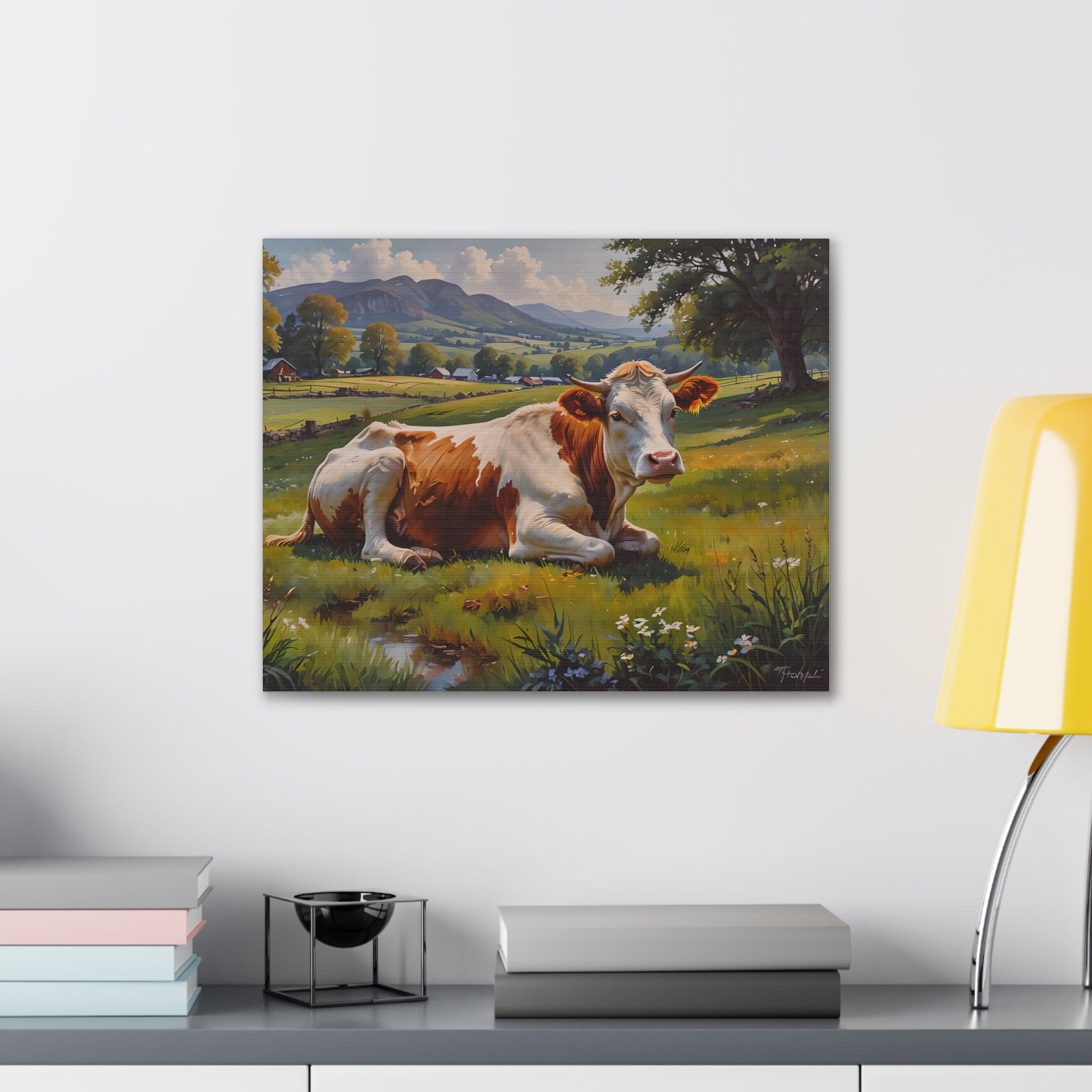 Canvas Wall Art Cows