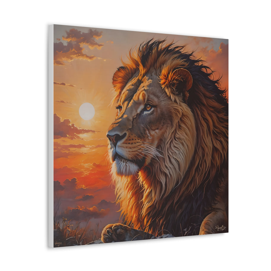 Canvas Wall Art Lion