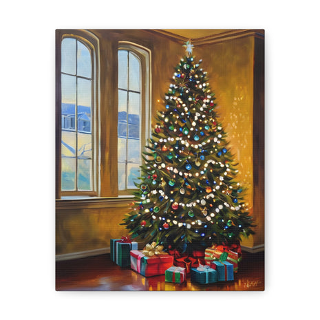 Christmas Canvas Wall Art Christmas Tree