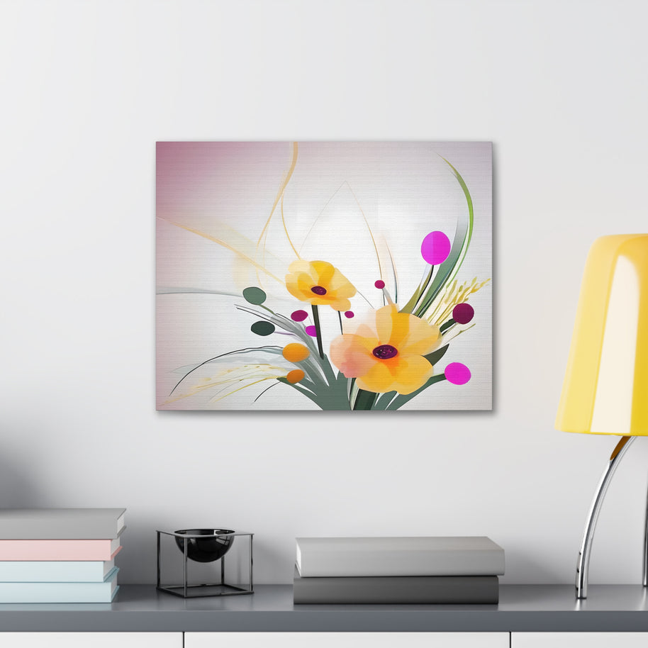 Floral Wall Canvas Art