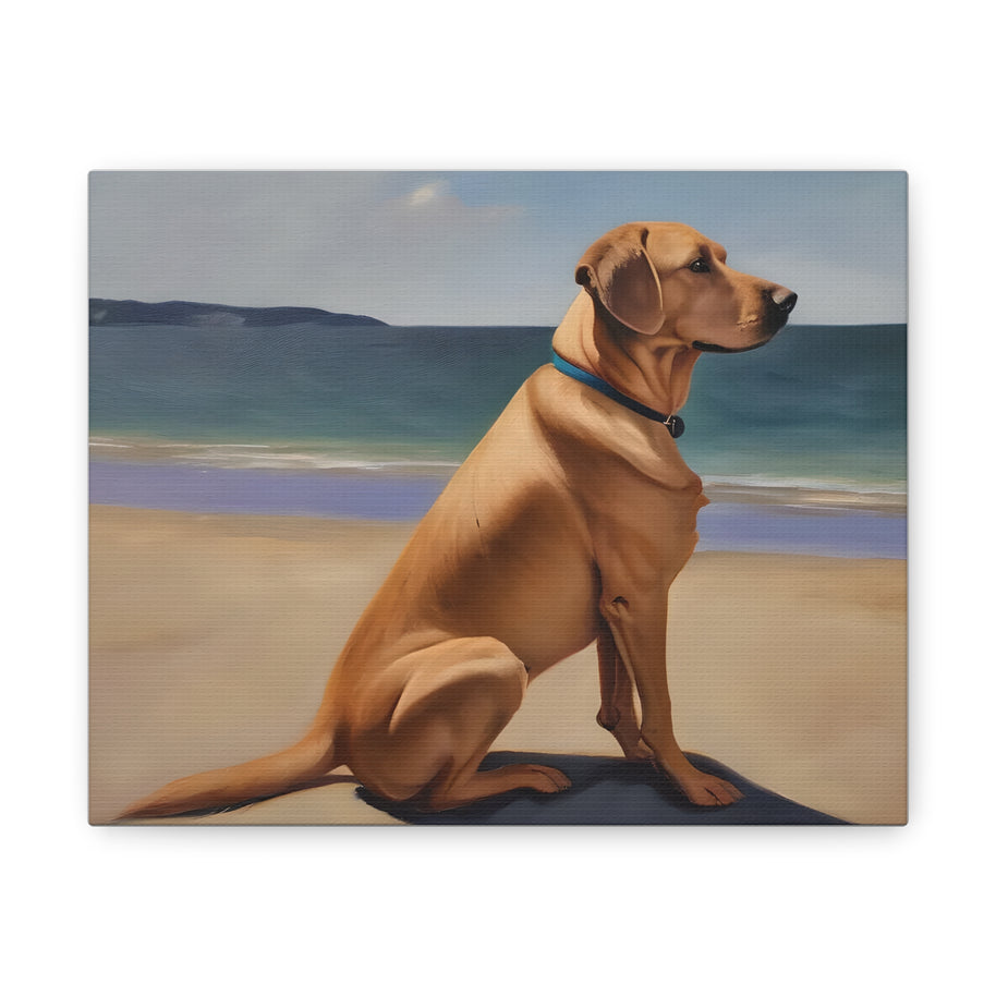 Dog Canvas Wall Art