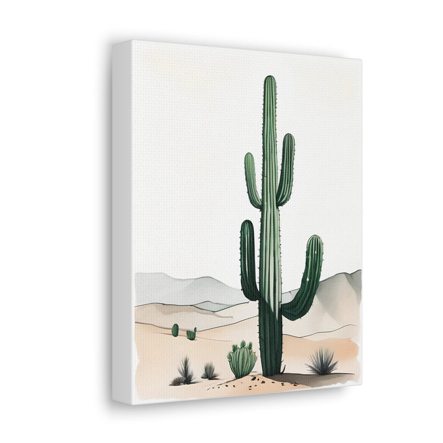 Cactus Canvas Wall Art