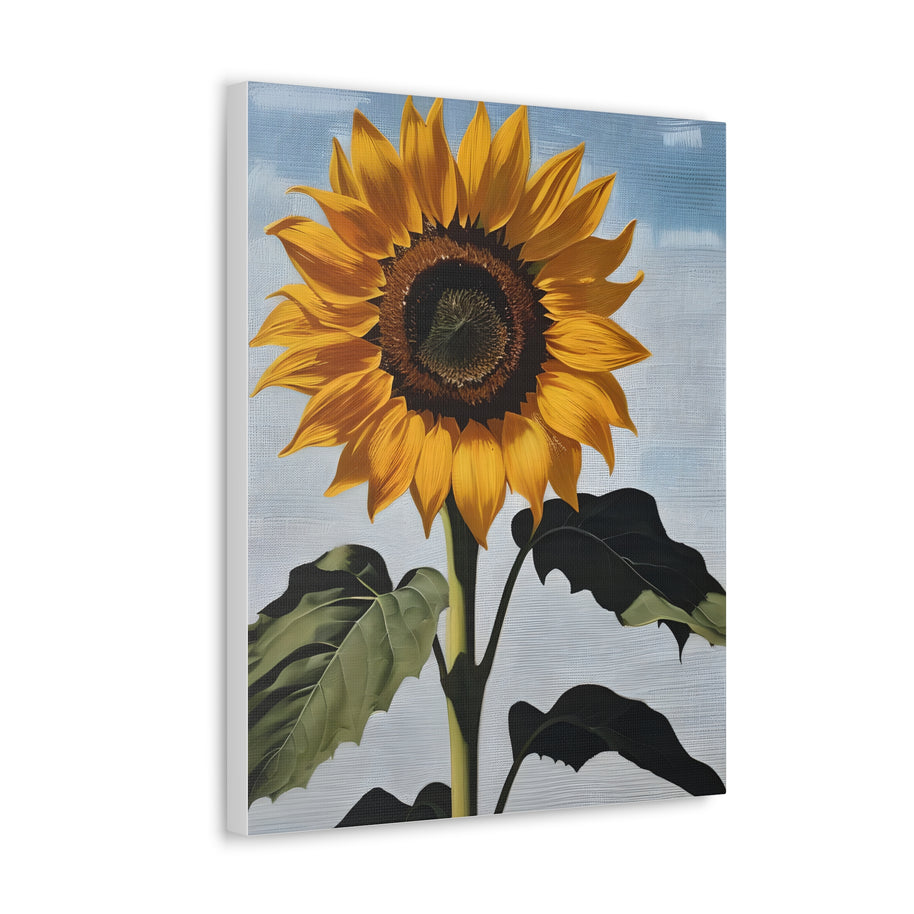 Sunflower Wall Art Canvas