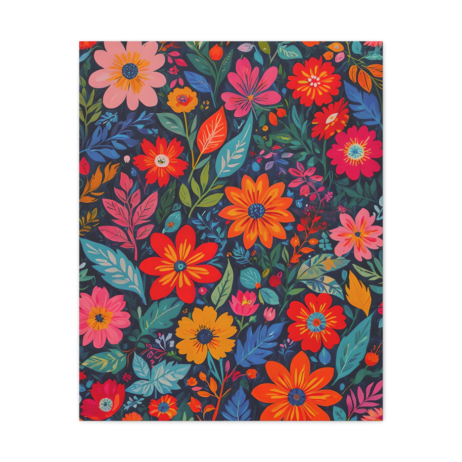 Floral Wall Art Canvas