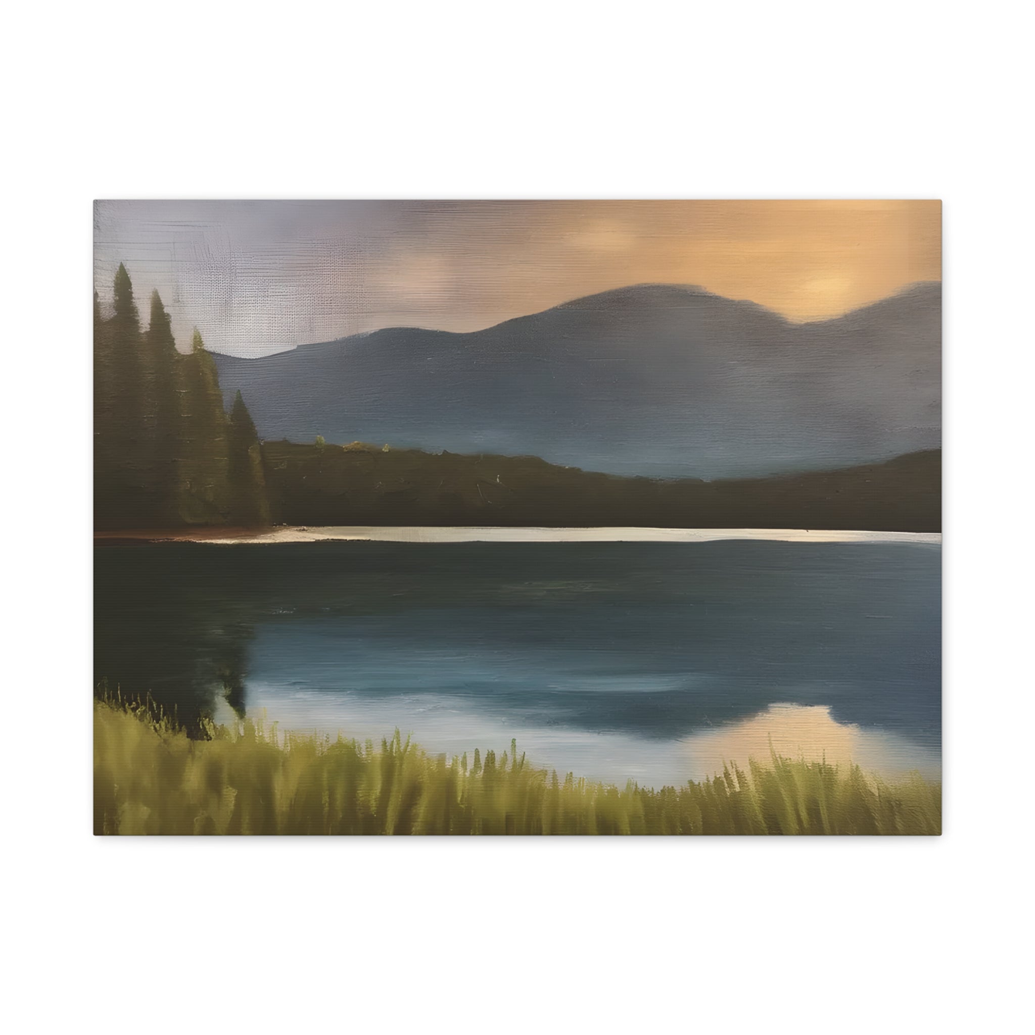 Canvas Wall Art Lake