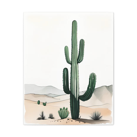 Cactus Canvas Wall Art