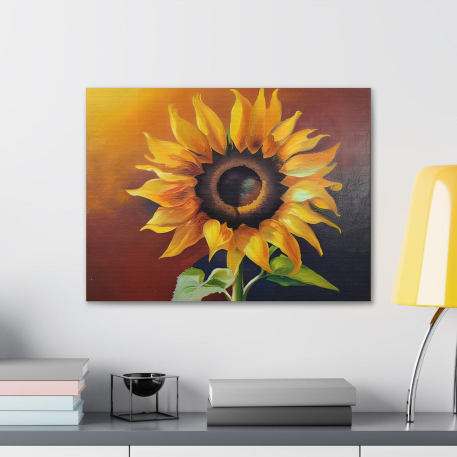 Sunflower Canvas Wall Art