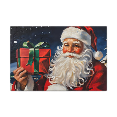 Santa Canvas Wall Art