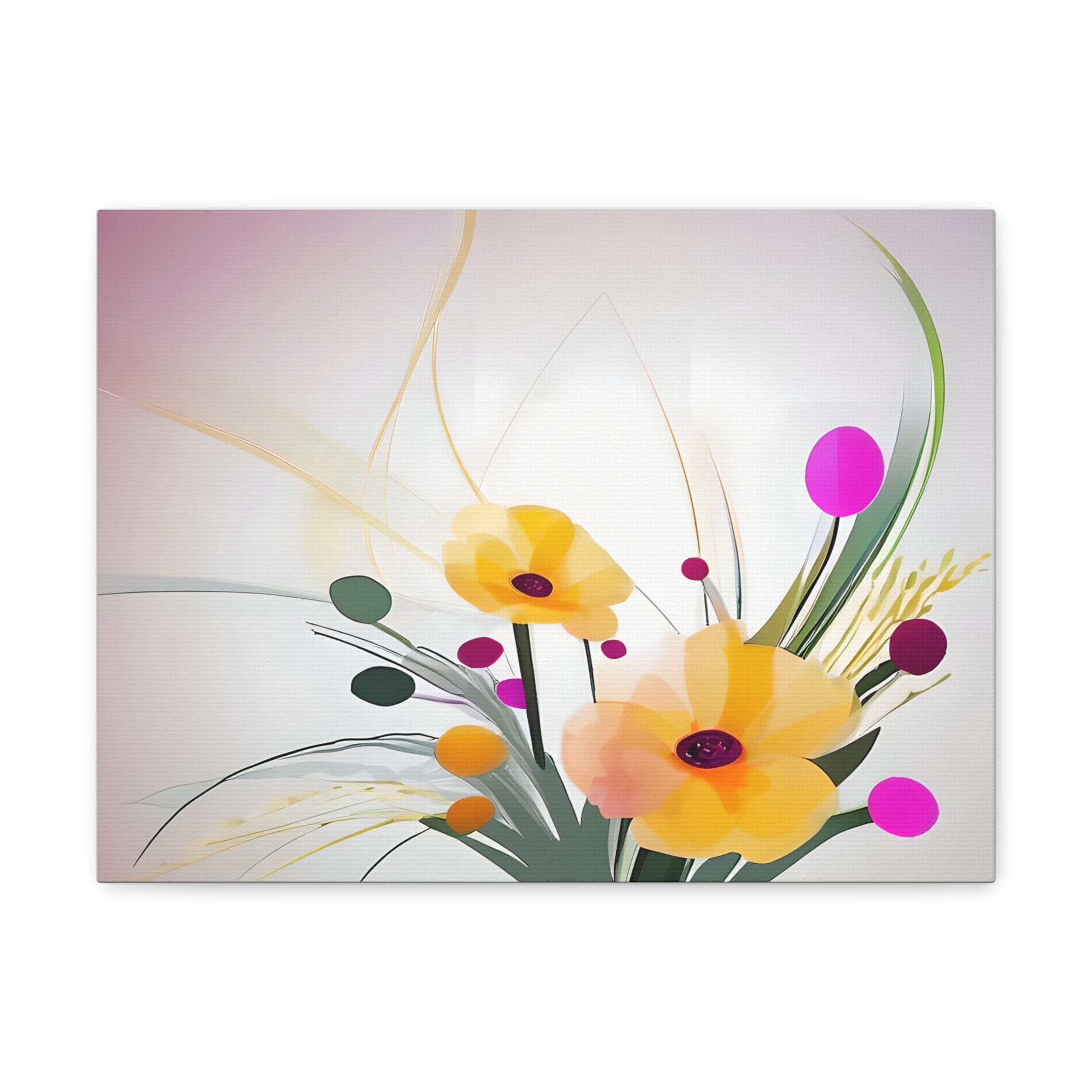 Floral Wall Canvas Art