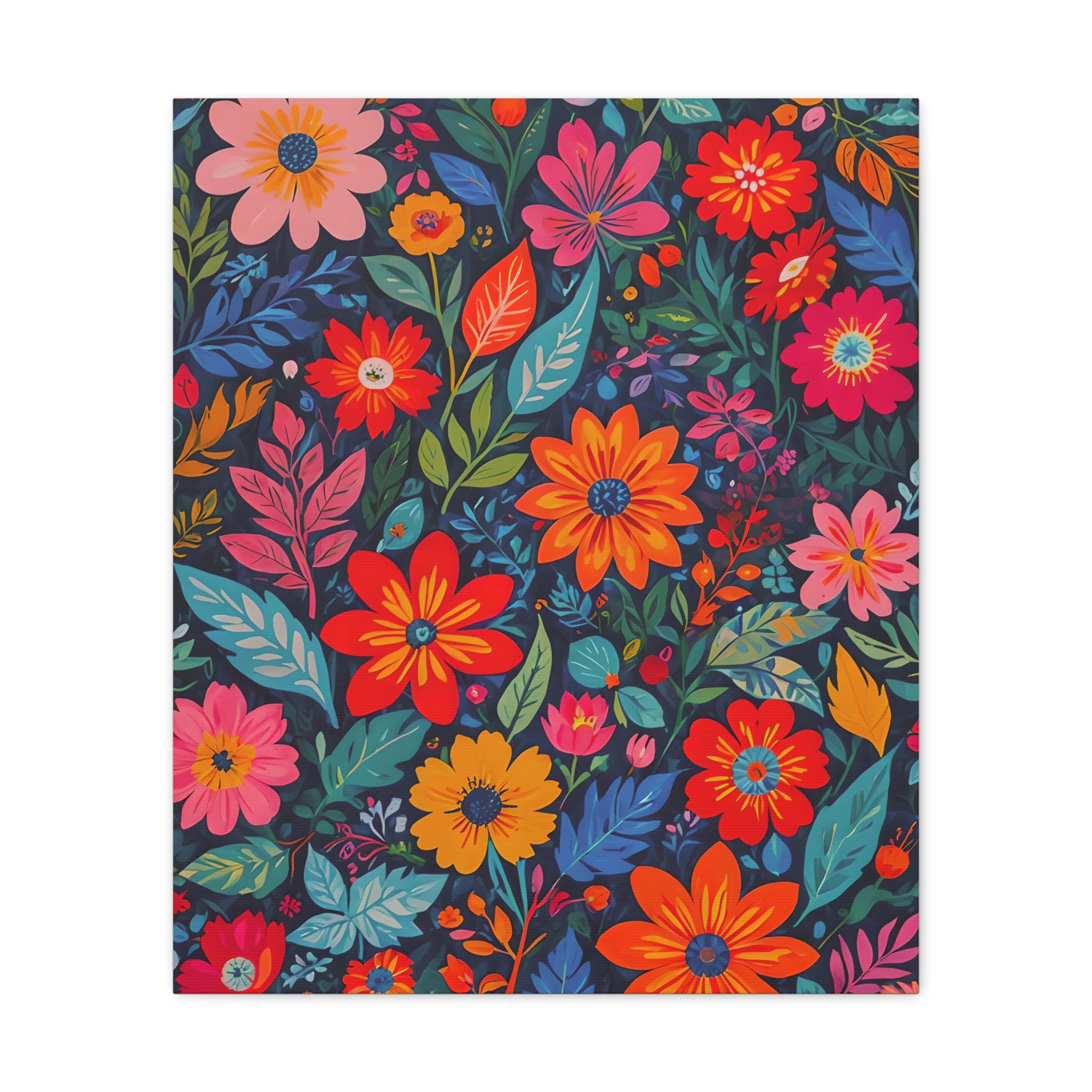 Floral Wall Art Canvas