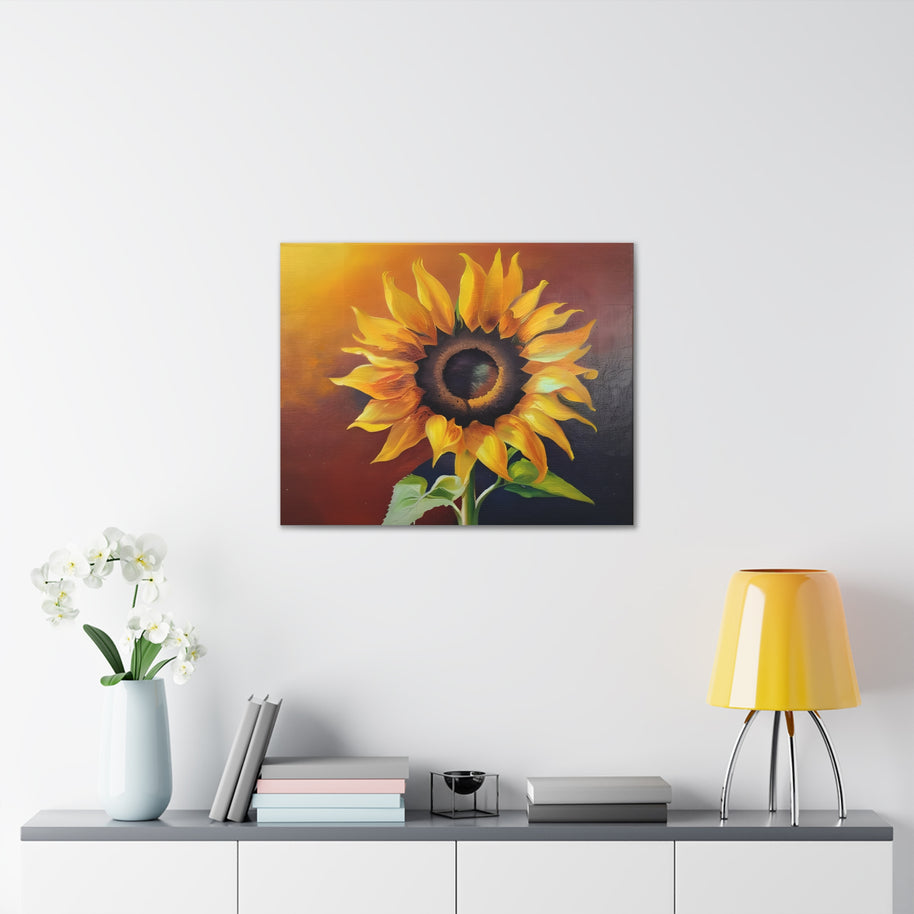 Sunflower Canvas Wall Art