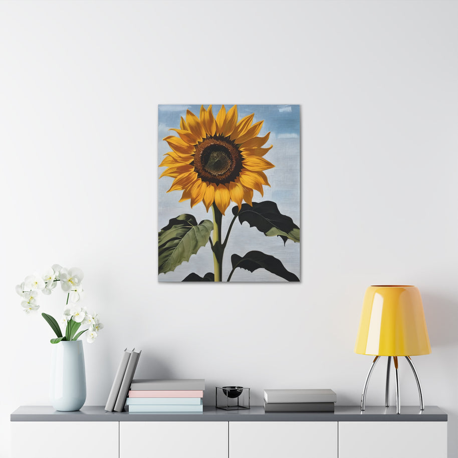 Sunflower Wall Art Canvas