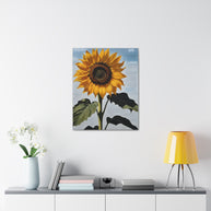 Sunflower Wall Art Canvas