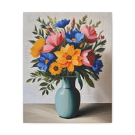 Flowers on Canvas Wall Art