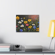 Wall Art Canvas Flowers