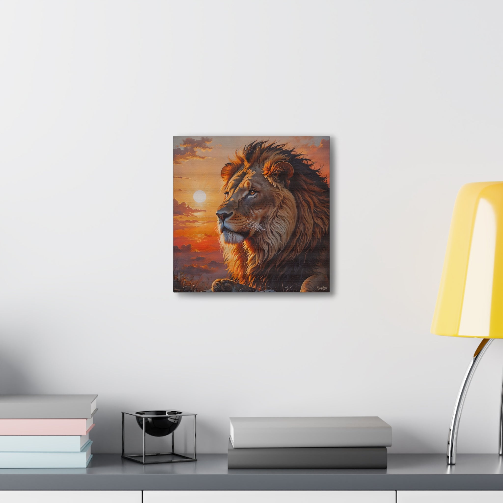 Canvas Wall Art Lion