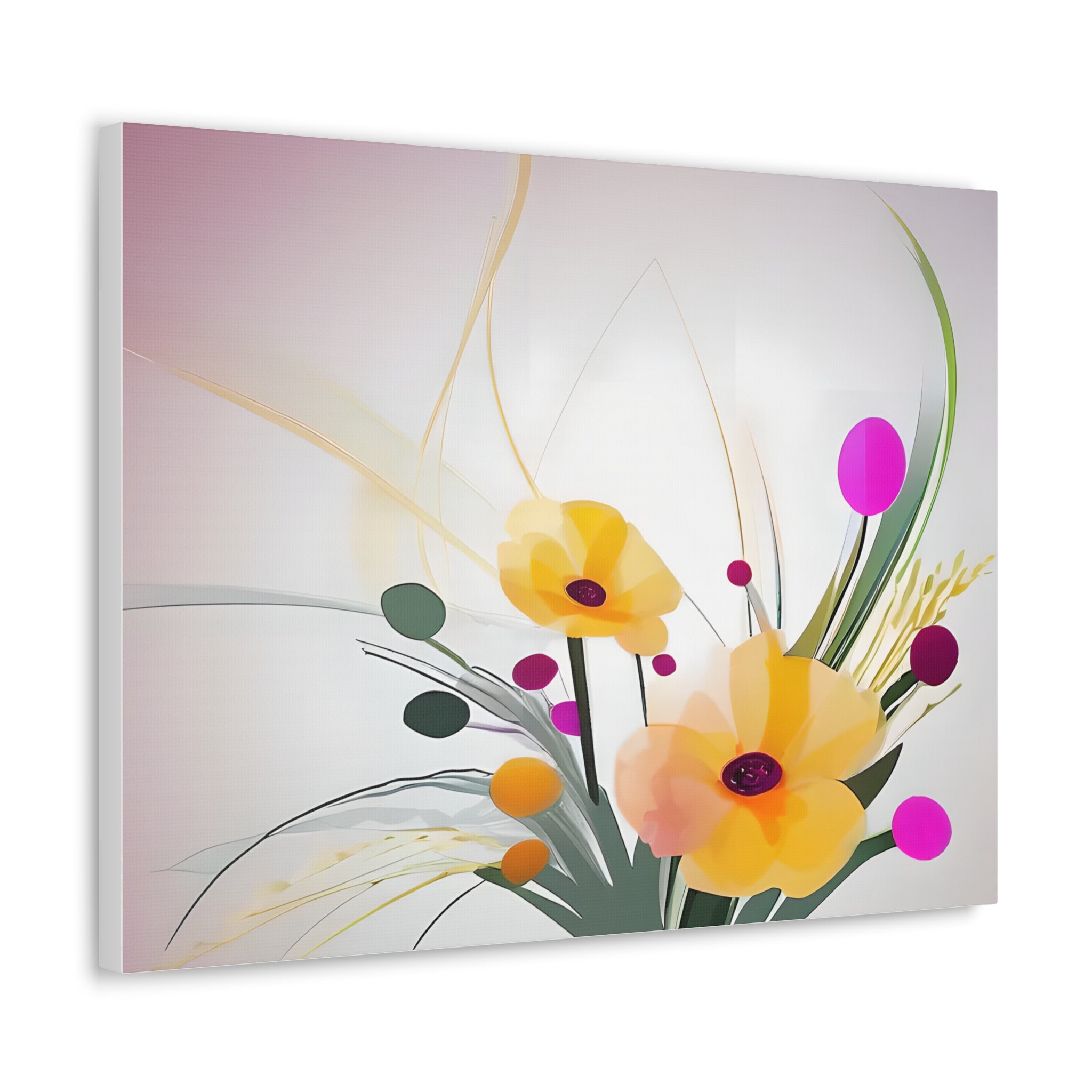 Floral Wall Canvas Art