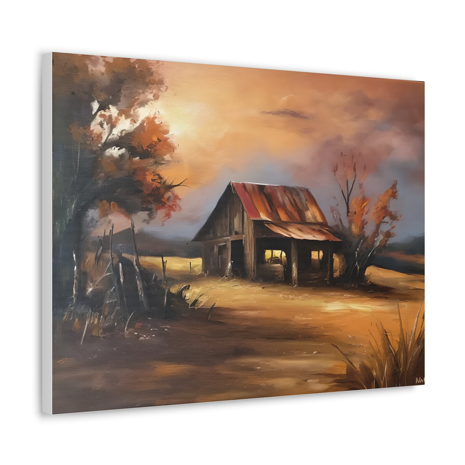 Rustic Canvas Wall Art
