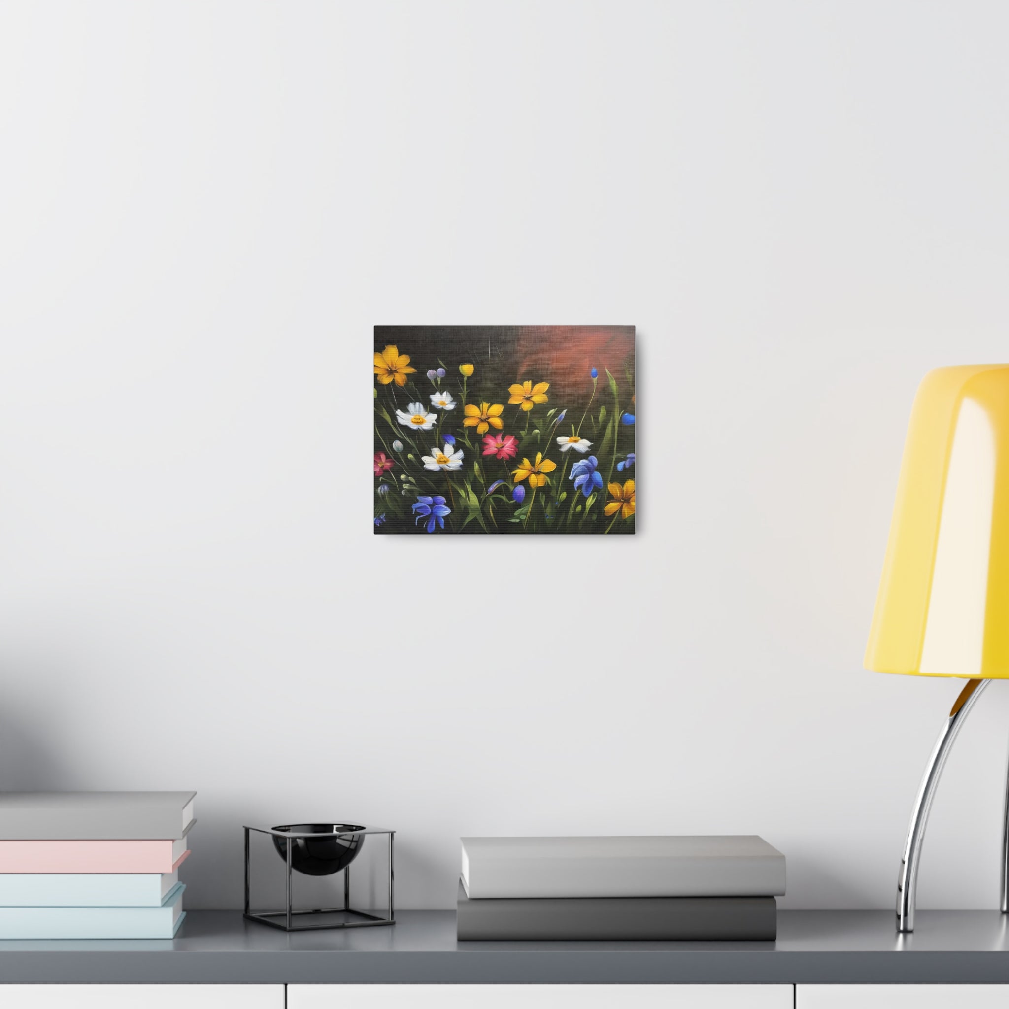 Wall Art Canvas Flowers