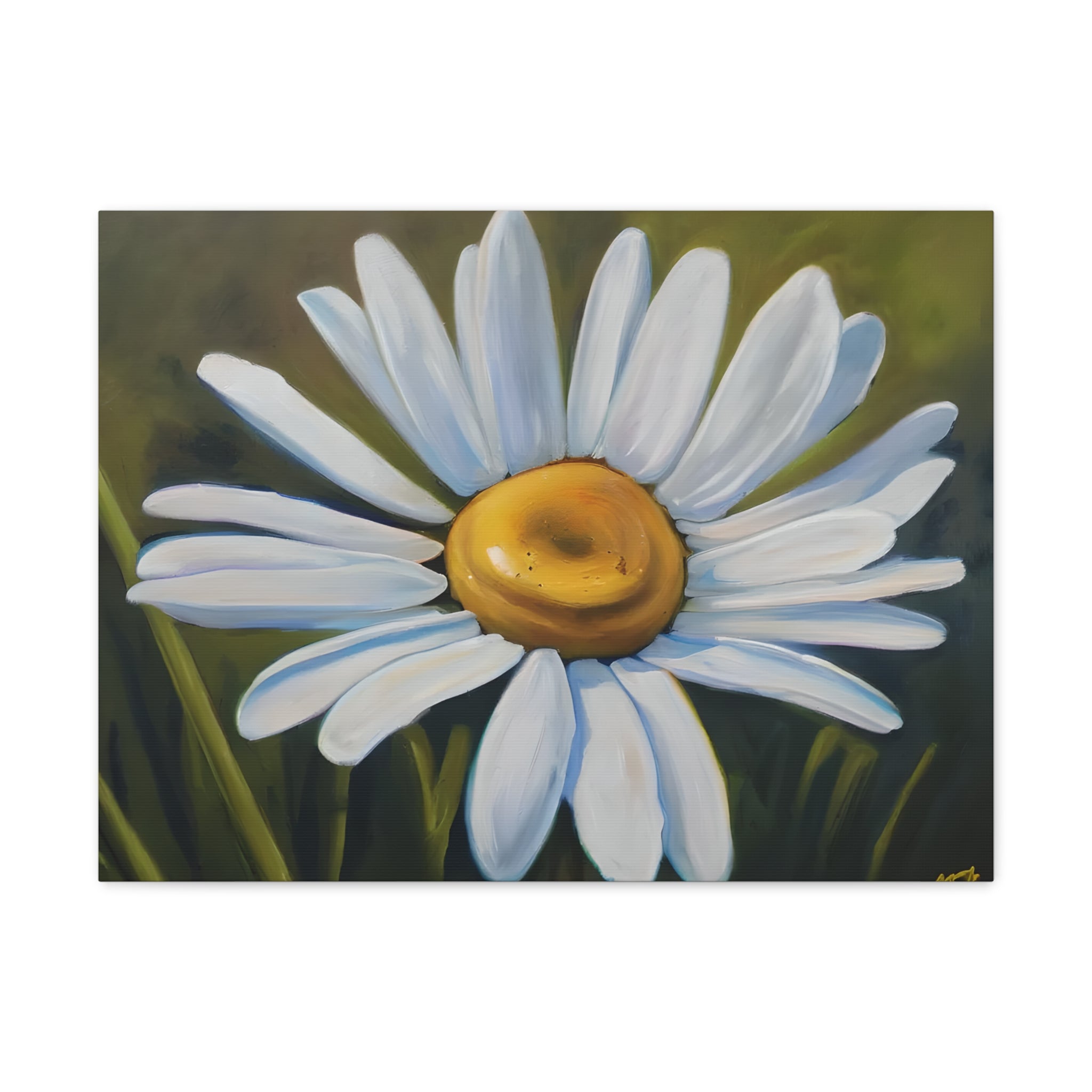 Daisy Canvas Wall Art