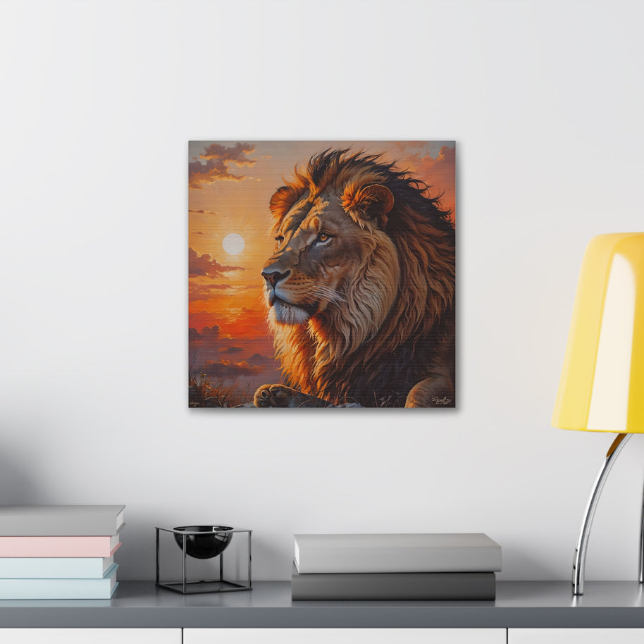 Canvas Wall Art Lion