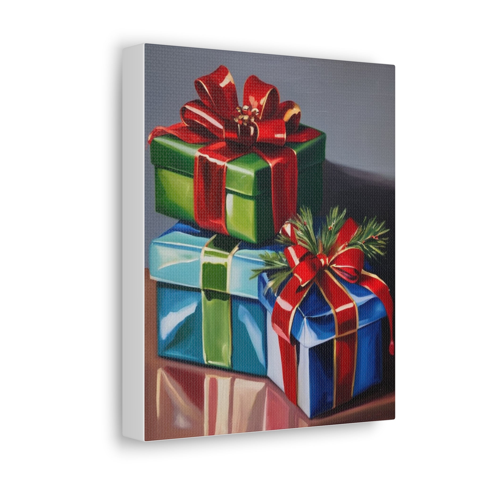 Christmas Canvas Wall Art Presents