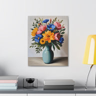 Flowers on Canvas Wall Art