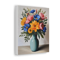 Flowers on Canvas Wall Art