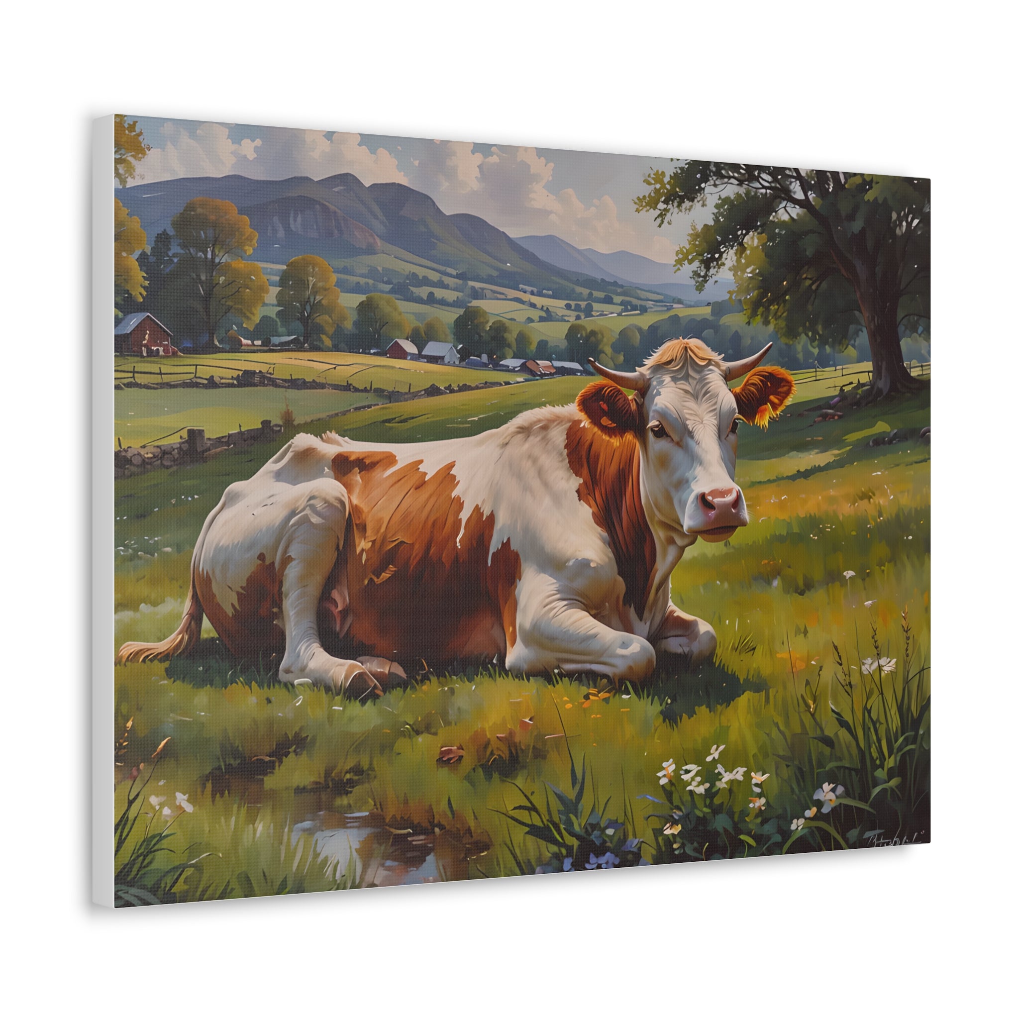 Canvas Wall Art Cows