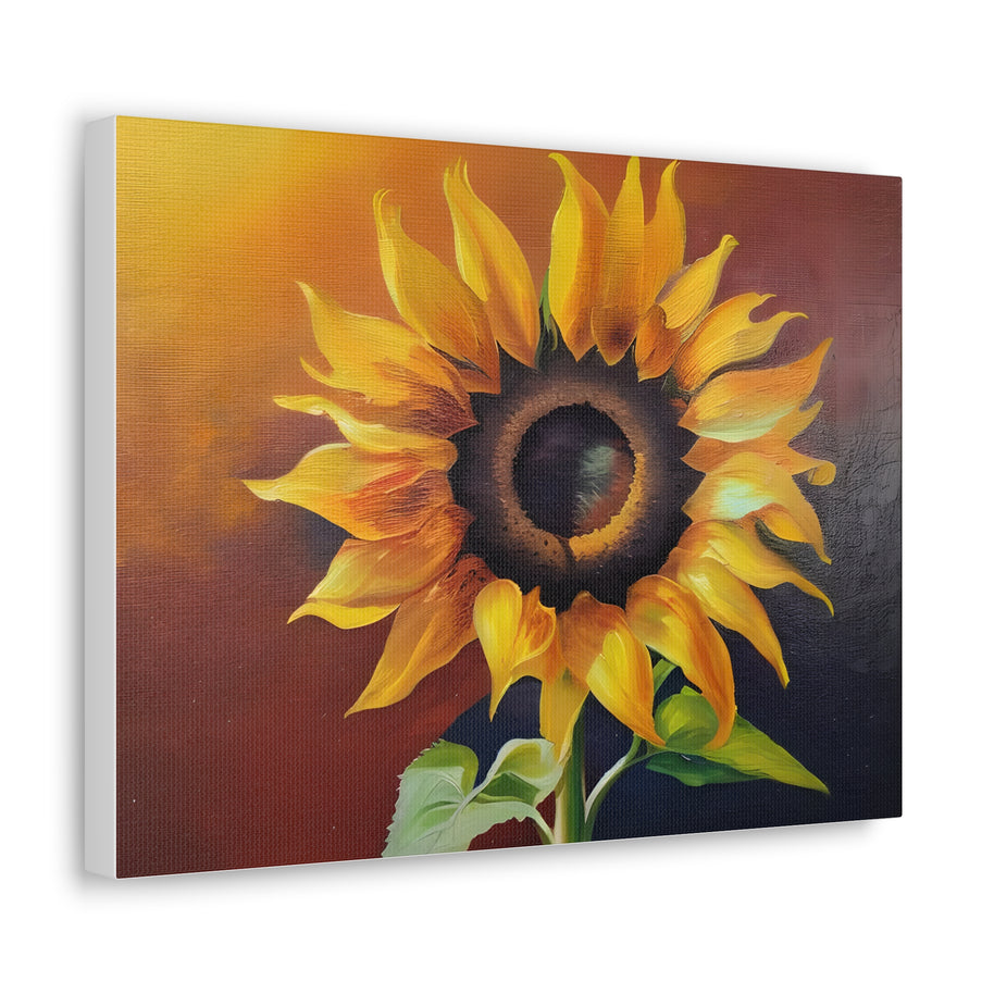 Sunflower Canvas Wall Art