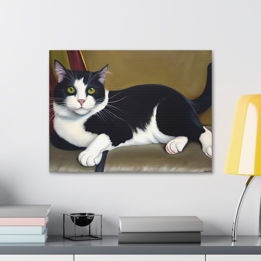 Canvas Wall Art Cat