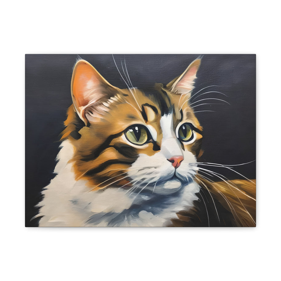 Cat Canvas Wall Art