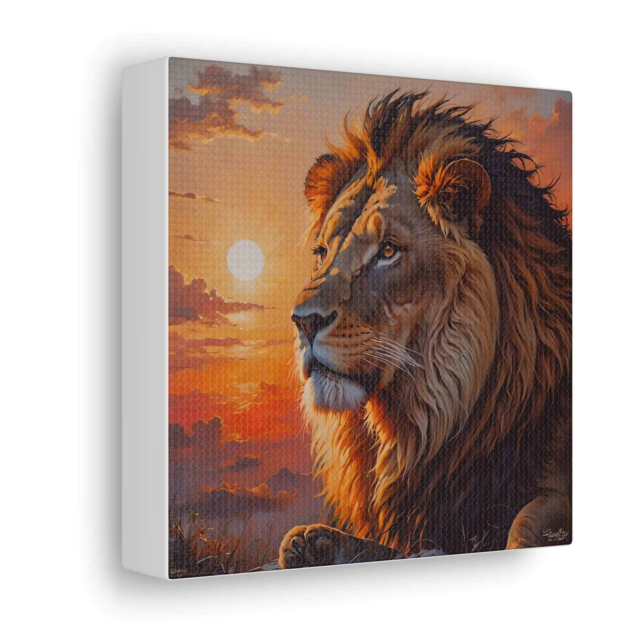 Canvas Wall Art Lion