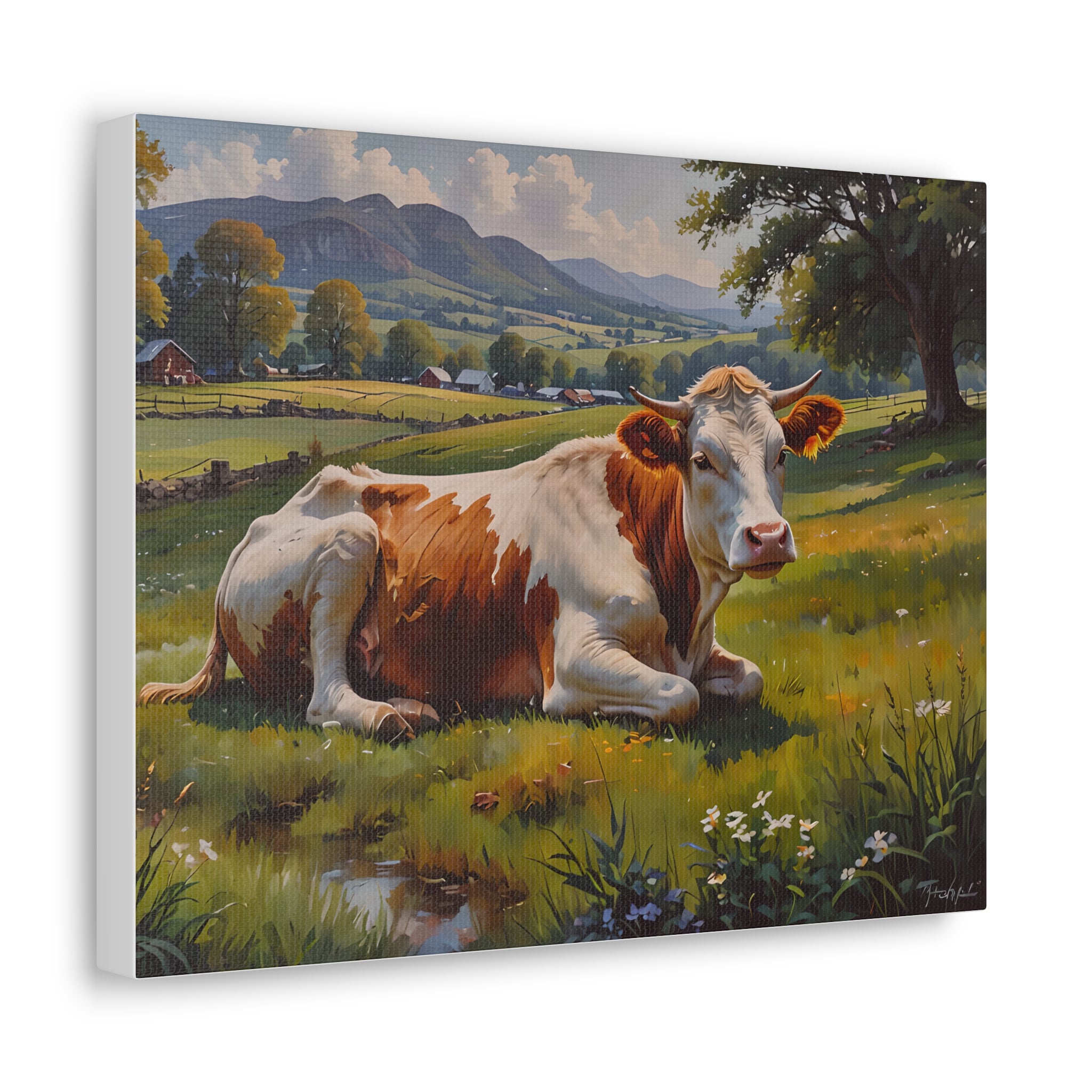 Canvas Wall Art Cows