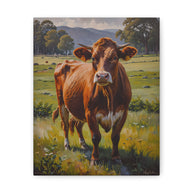 Canvas Cow Wall Art