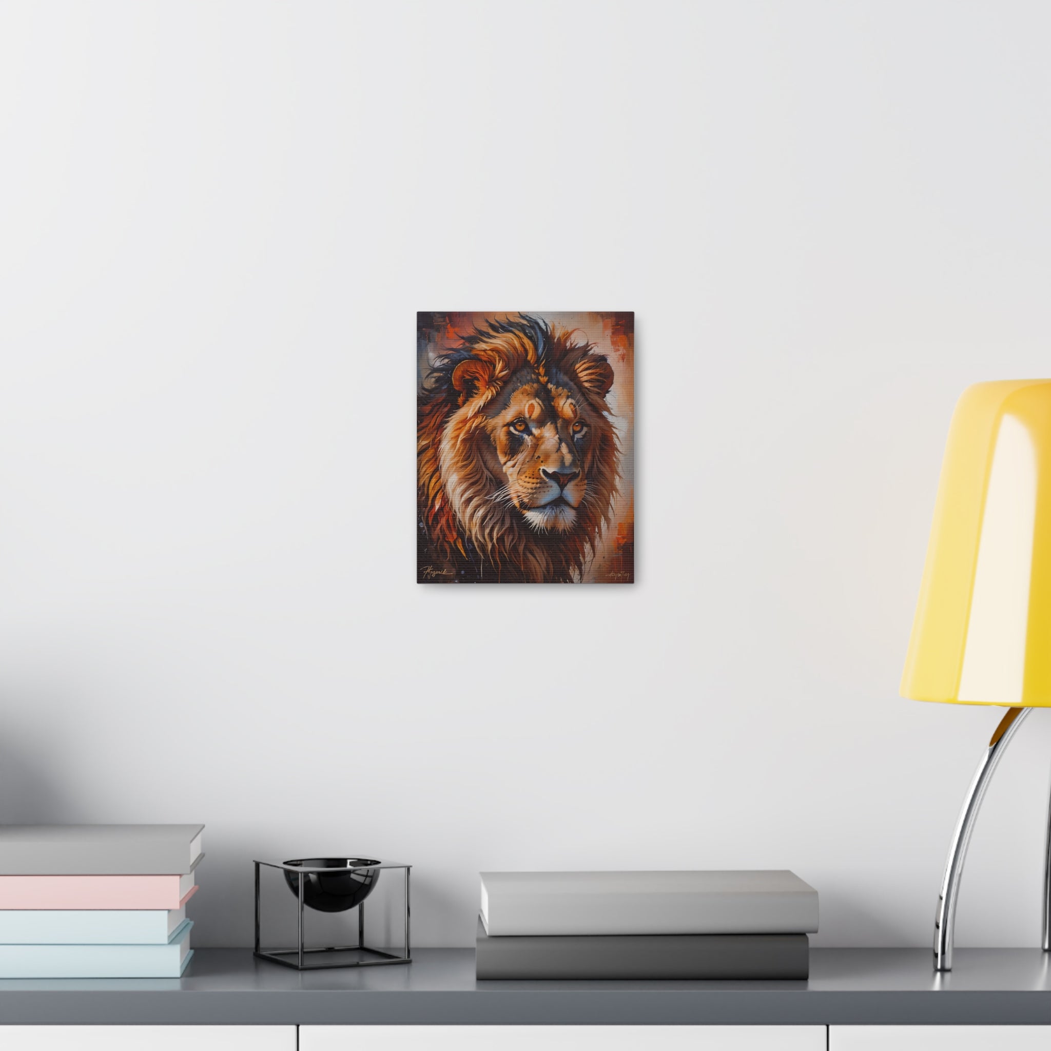 Lion Wall Art Canvas