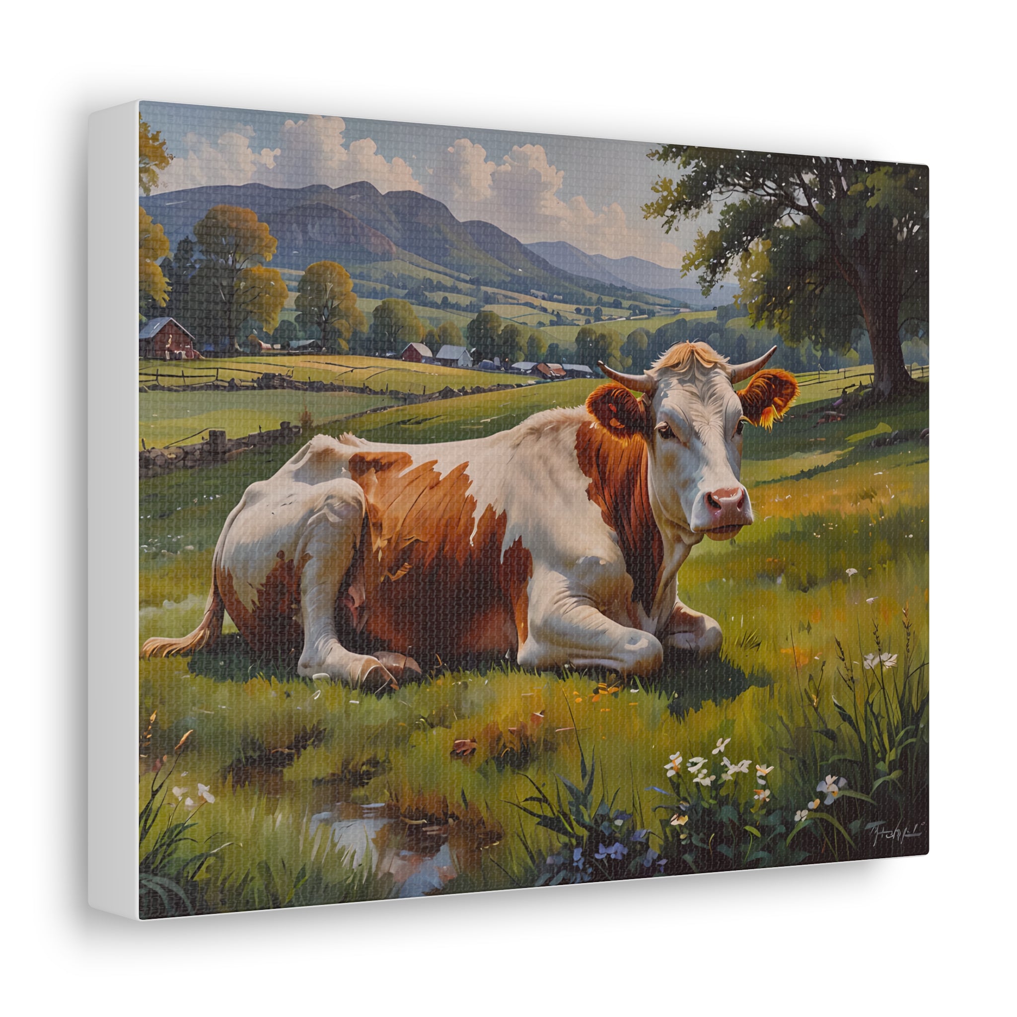 Canvas Wall Art Cows