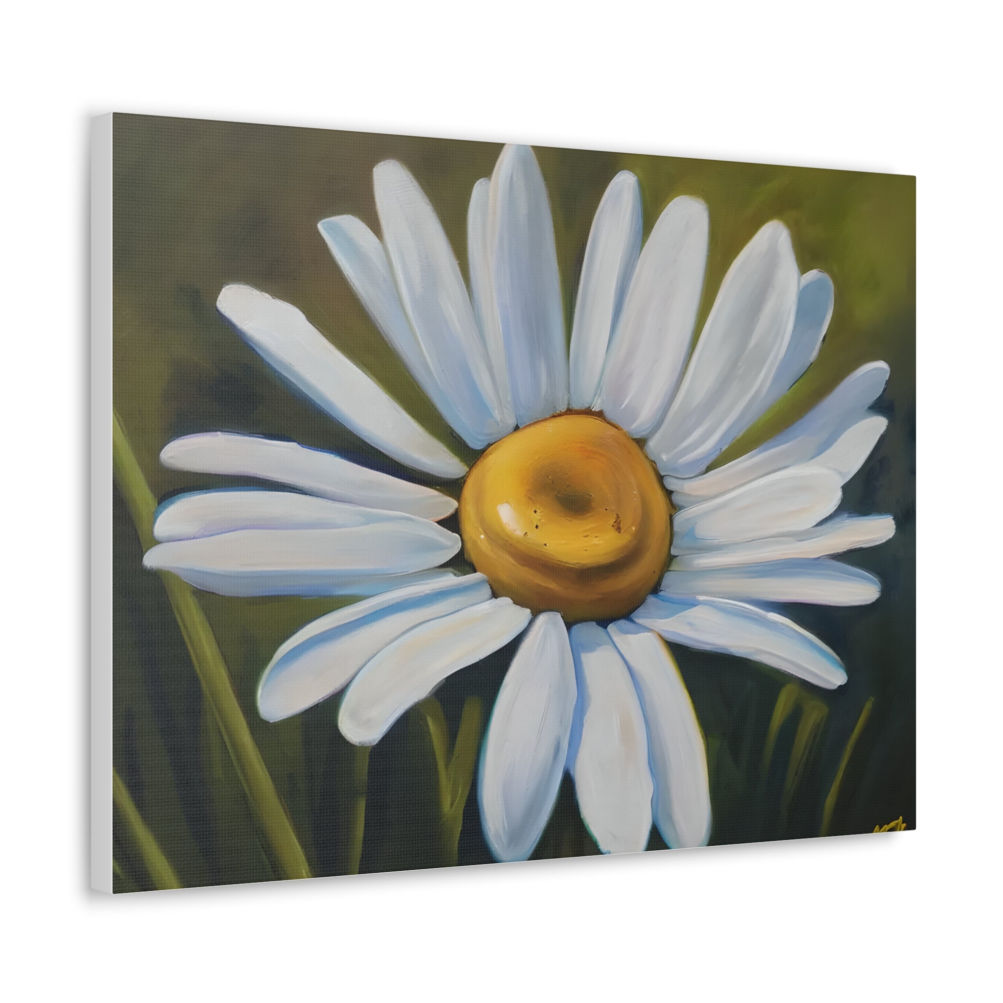 Daisy Canvas Wall Art