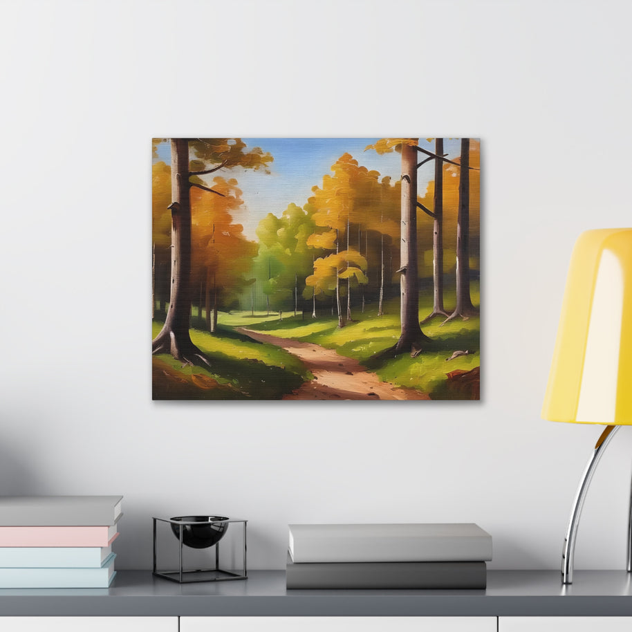 Canvas Forest Wall Art