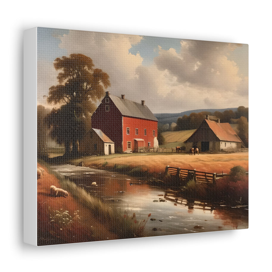 Farm Canvas Wall Art