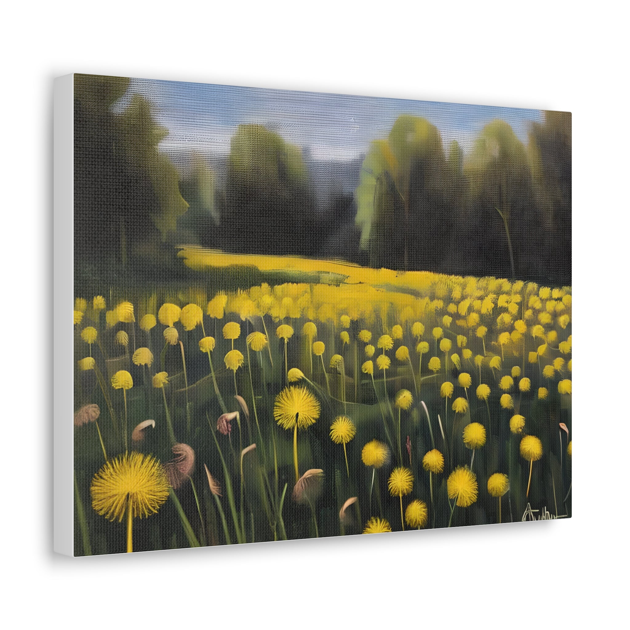 Dandelion Canvas Wall Art