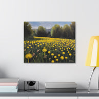 Dandelion Canvas Wall Art