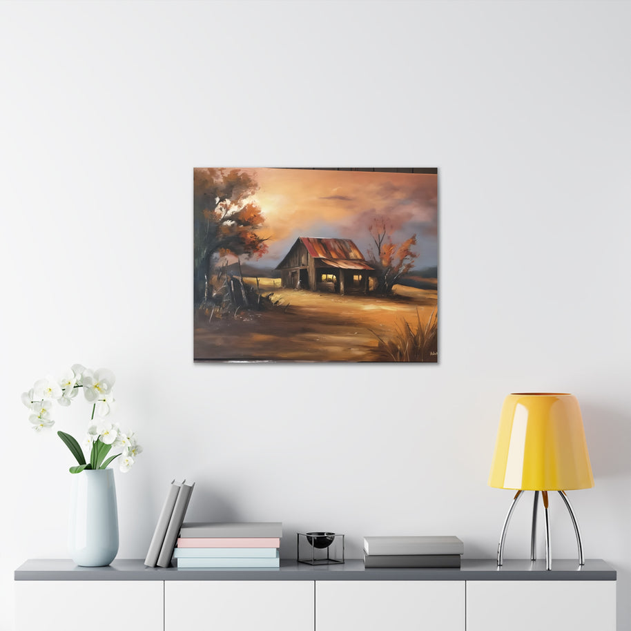 Rustic Canvas Wall Art